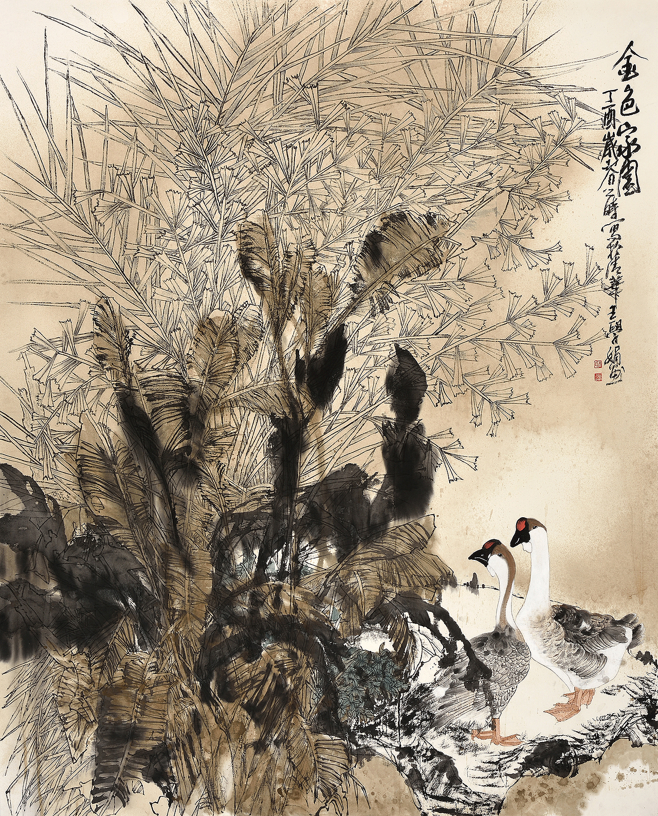 中国美术家协会会员王学娟花鸟画作品欣赏