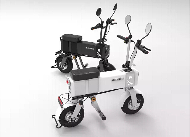 环保的绿色交通工具电动车设计