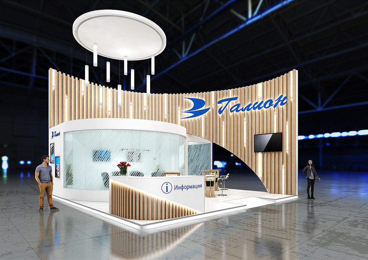 new展会设计效果图