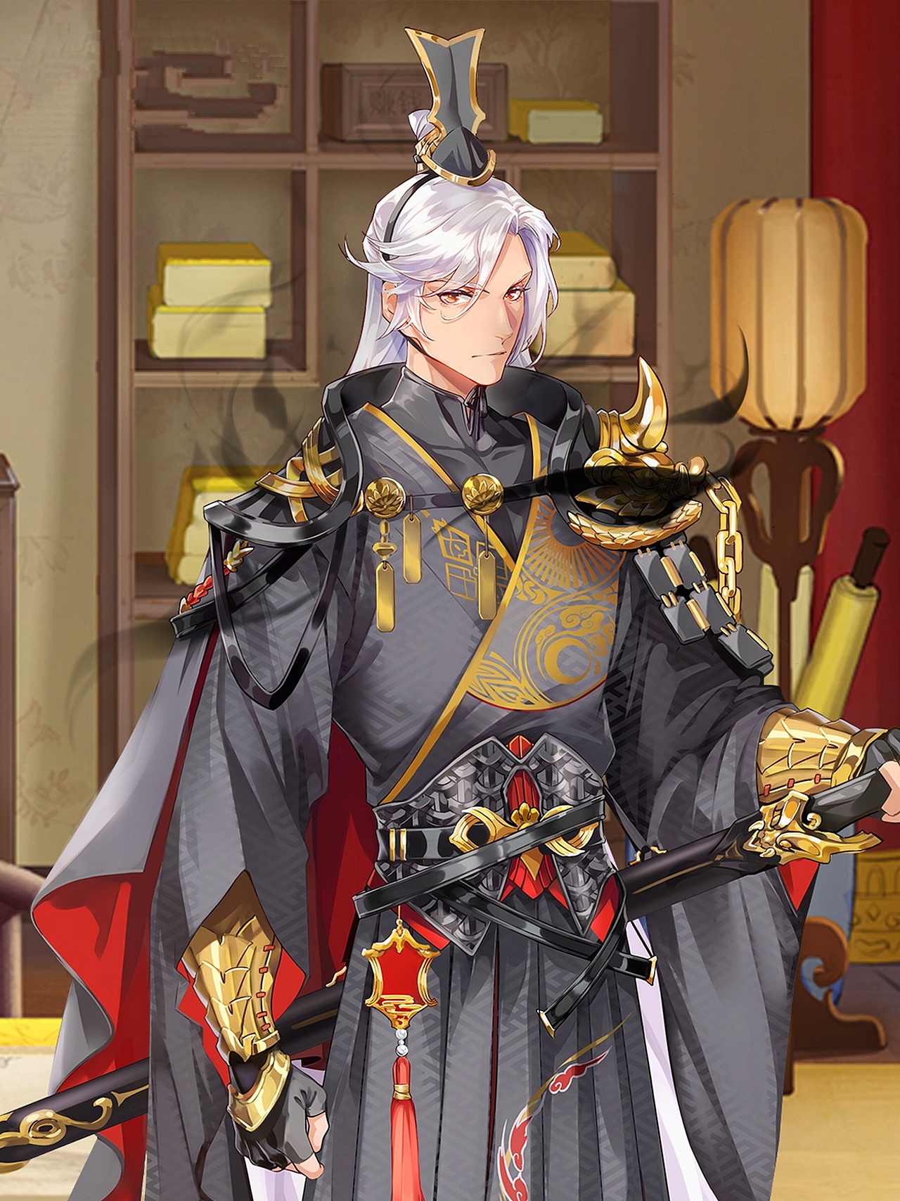 来一个古风大将军