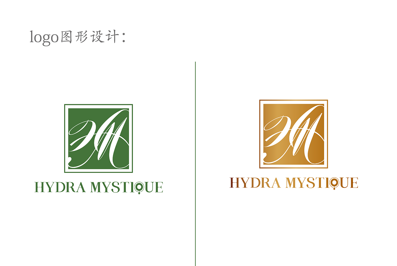 水颜之谜logo设计