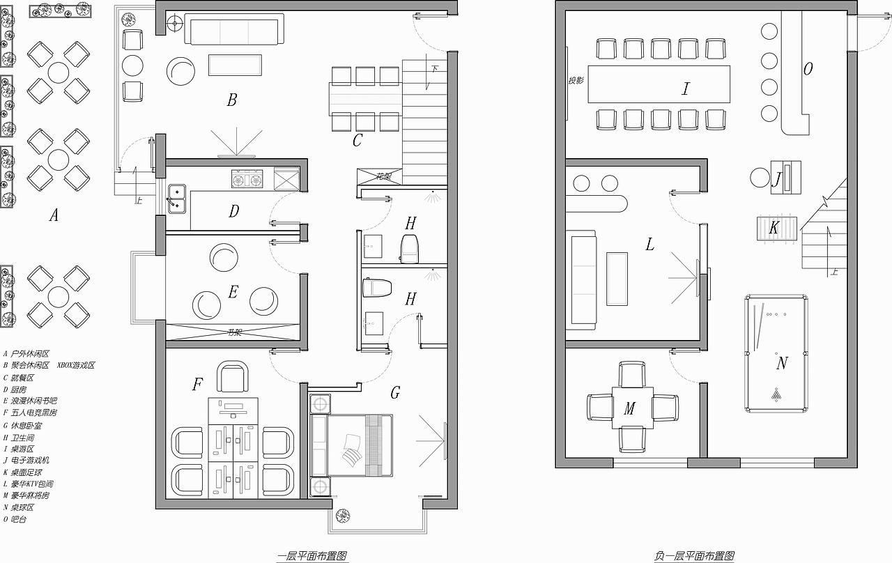 8号轰趴馆空间设计
