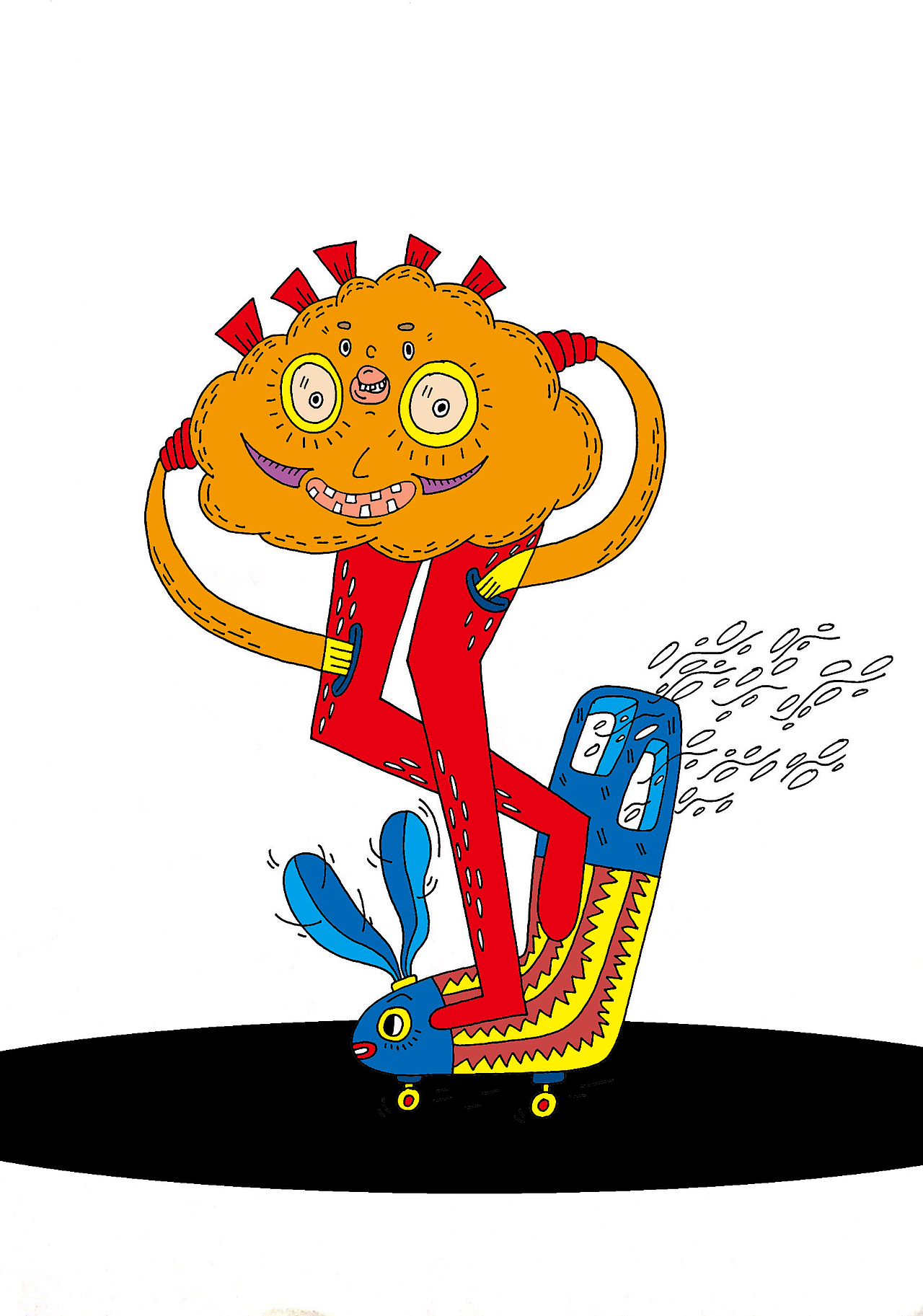 怪兽合集（图ZMTY1NjY4Nzk2） - 儿童插画 - 站酷设计师漏电的天线原创素材 - 站酷ZCOOL