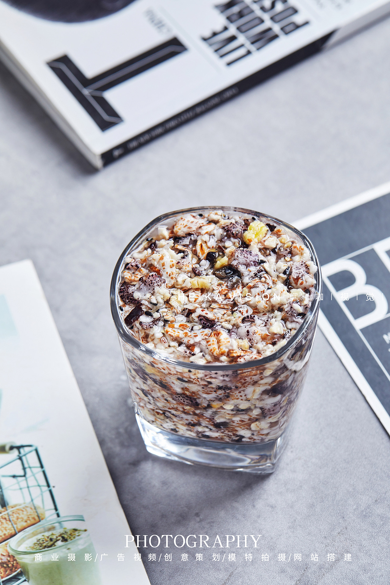 奇亚籽谷物麦片拍摄*静物拍摄 ✖ HEIKA VISION（图ZMjY2MzI0OTcy） - 美食摄影 - 站酷设计师嘿咖传媒原创素材 - 站酷ZCOOL