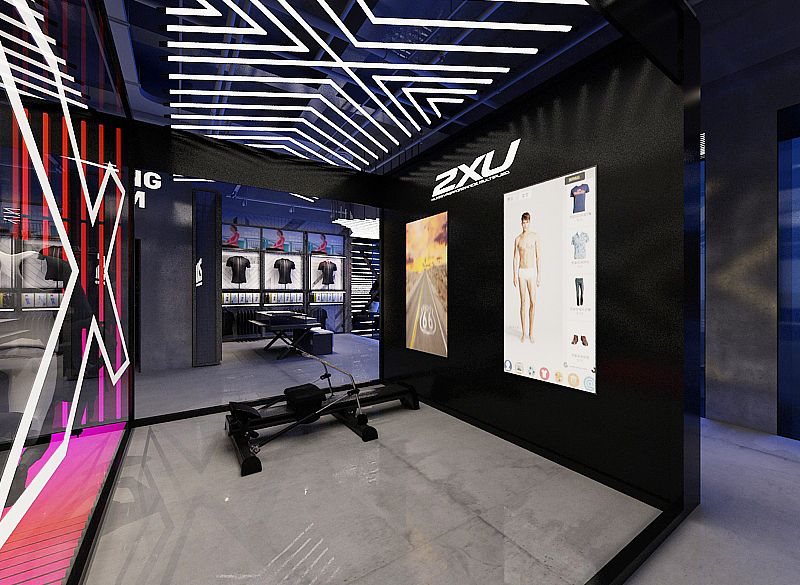 2XU概念店（图ZMTE4MDc3Nzgw） - 展陈设计 - 站酷设计师kiddkong1986原创素材 - 站酷ZCOOL