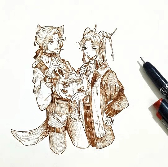 手绘（图ZMTMzODM5NjA4） - 绘本 - 站酷设计师_周小闹别闹原创素材 - 站酷ZCOOL