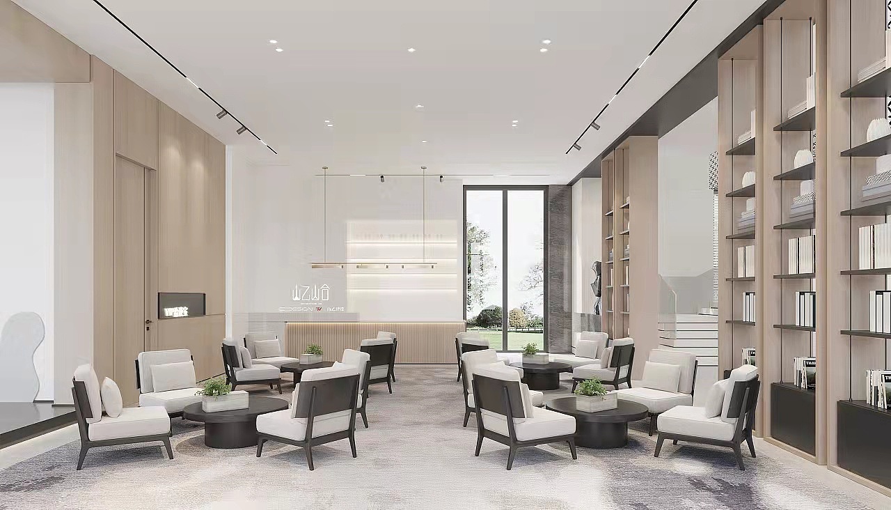 山乙商业空间设计|售楼部（图ZMjkyMDg4MTgw） - 商业空间设计 - 站酷设计师山乙建设商业空间原创素材 - 站酷ZCOOL