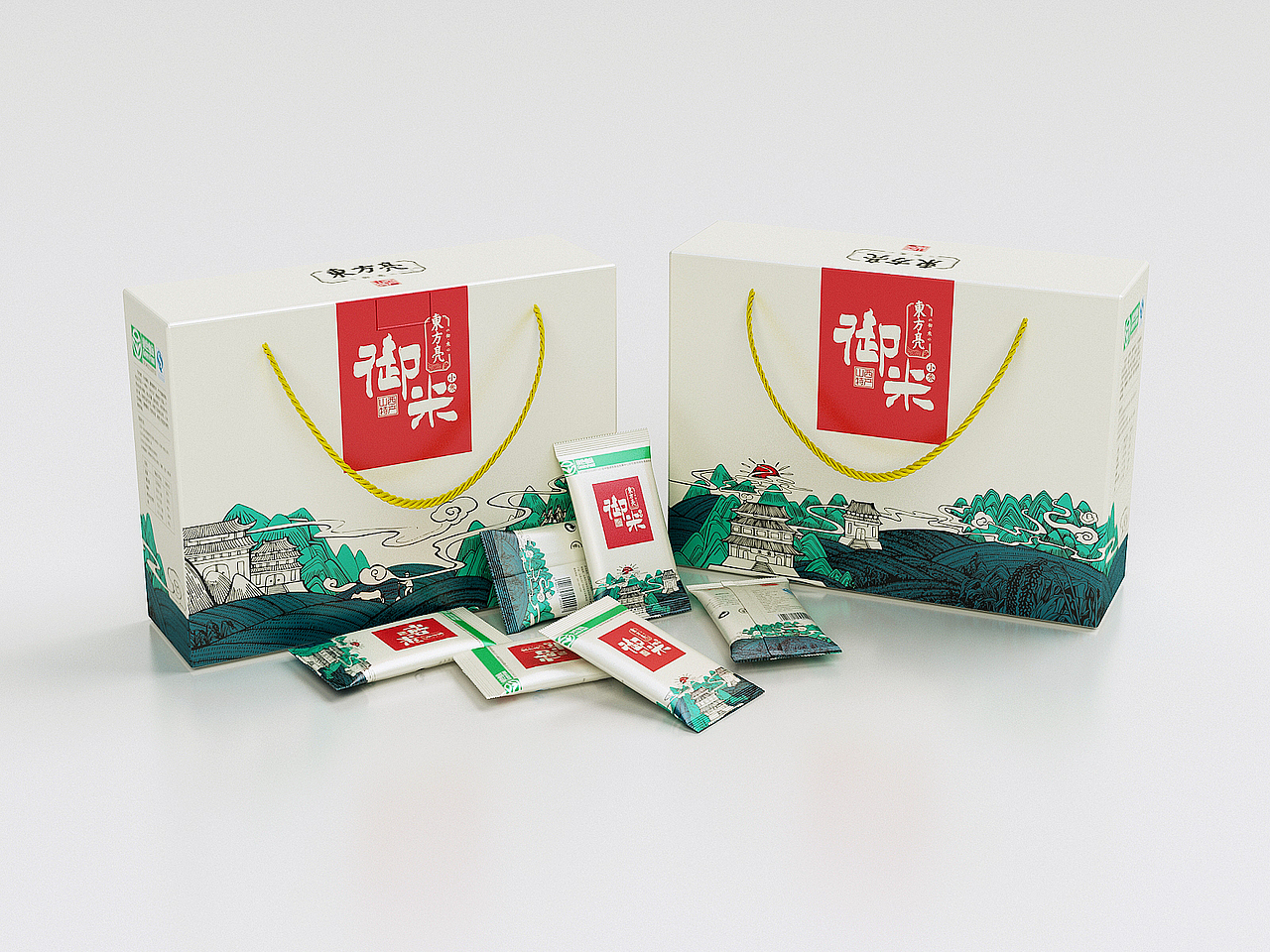 山西小米 包装设计（图ZMTA0NzM0OTEy） - 包装 - 站酷设计师豆腐公社原创素材 - 站酷ZCOOL