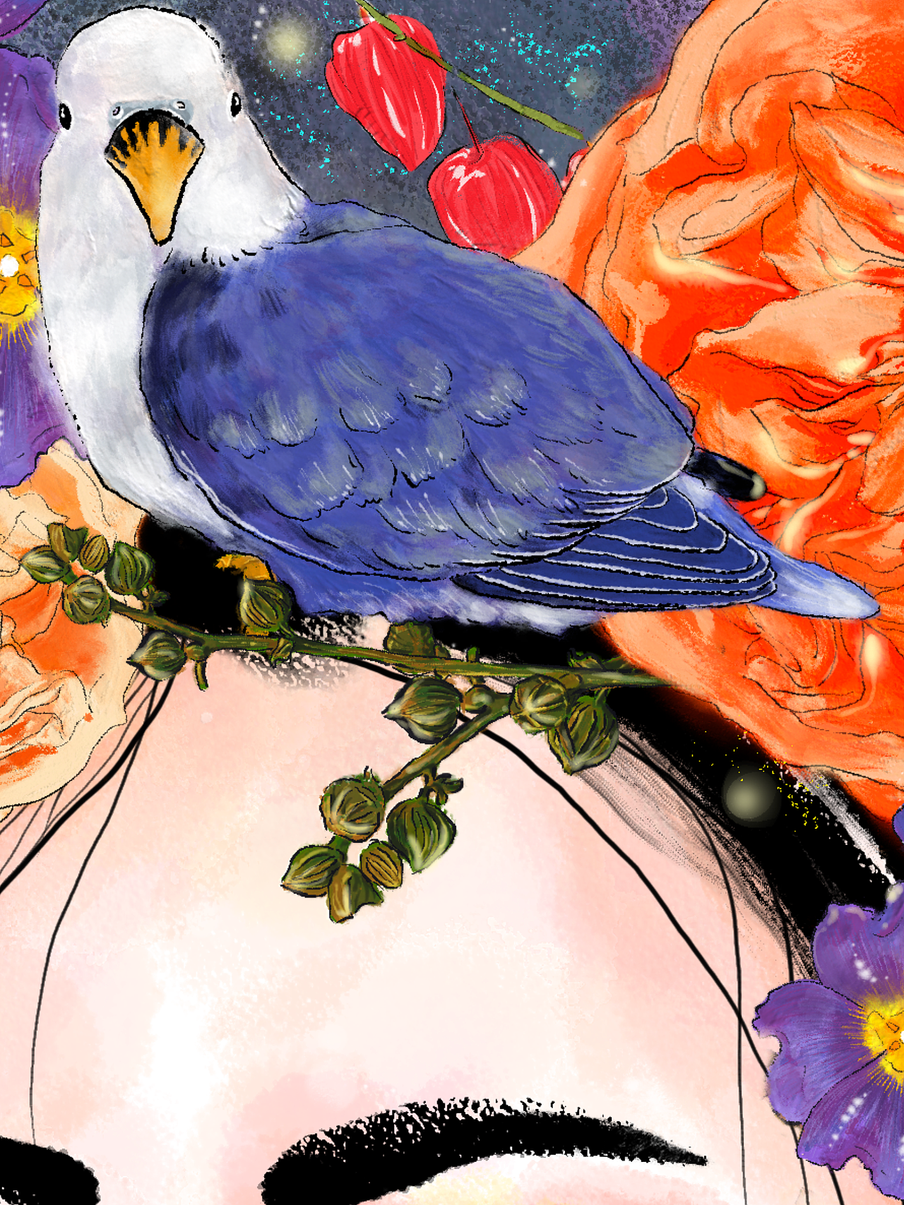 繁花如梦（图ZMjQyODU2Mjc2） - 创作习作 - 站酷设计师姚醒醒原创素材 - 站酷ZCOOL