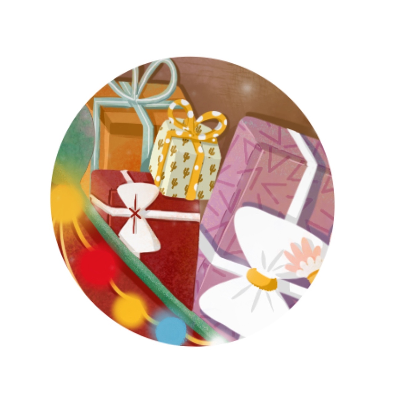 圣诞节我们的礼物那？