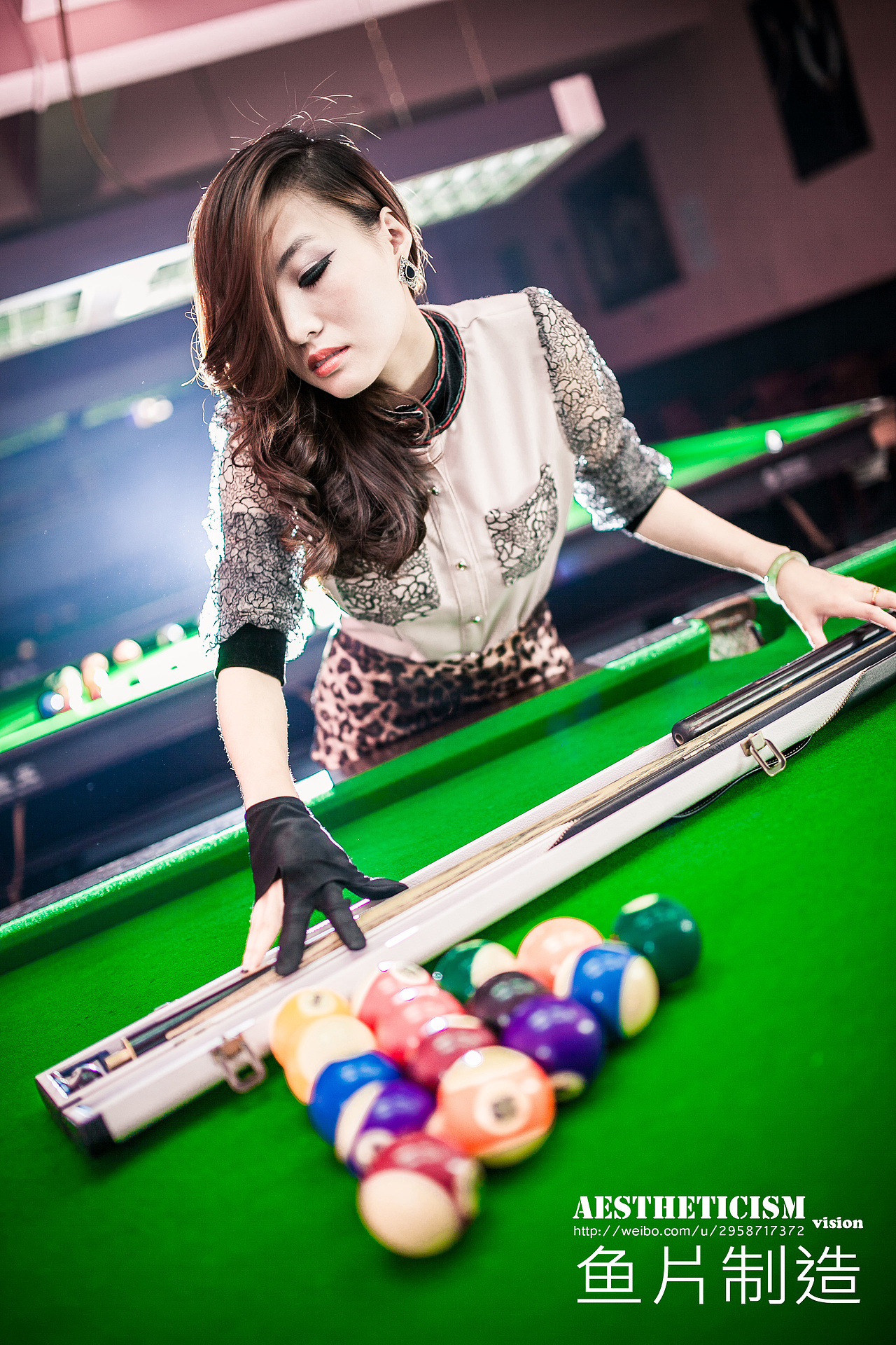 台球女郎