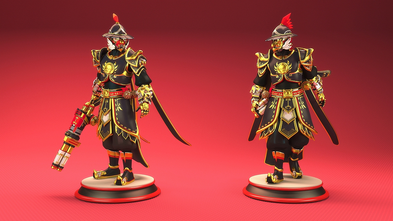 "变脸" 盔甲 羽林-莫名 枪火游侠角色设计与衍生（图ZMTA0ODgxNzI4） - 概念设定 - 站酷设计师artanisterry原创素材 - 站酷ZCOOL