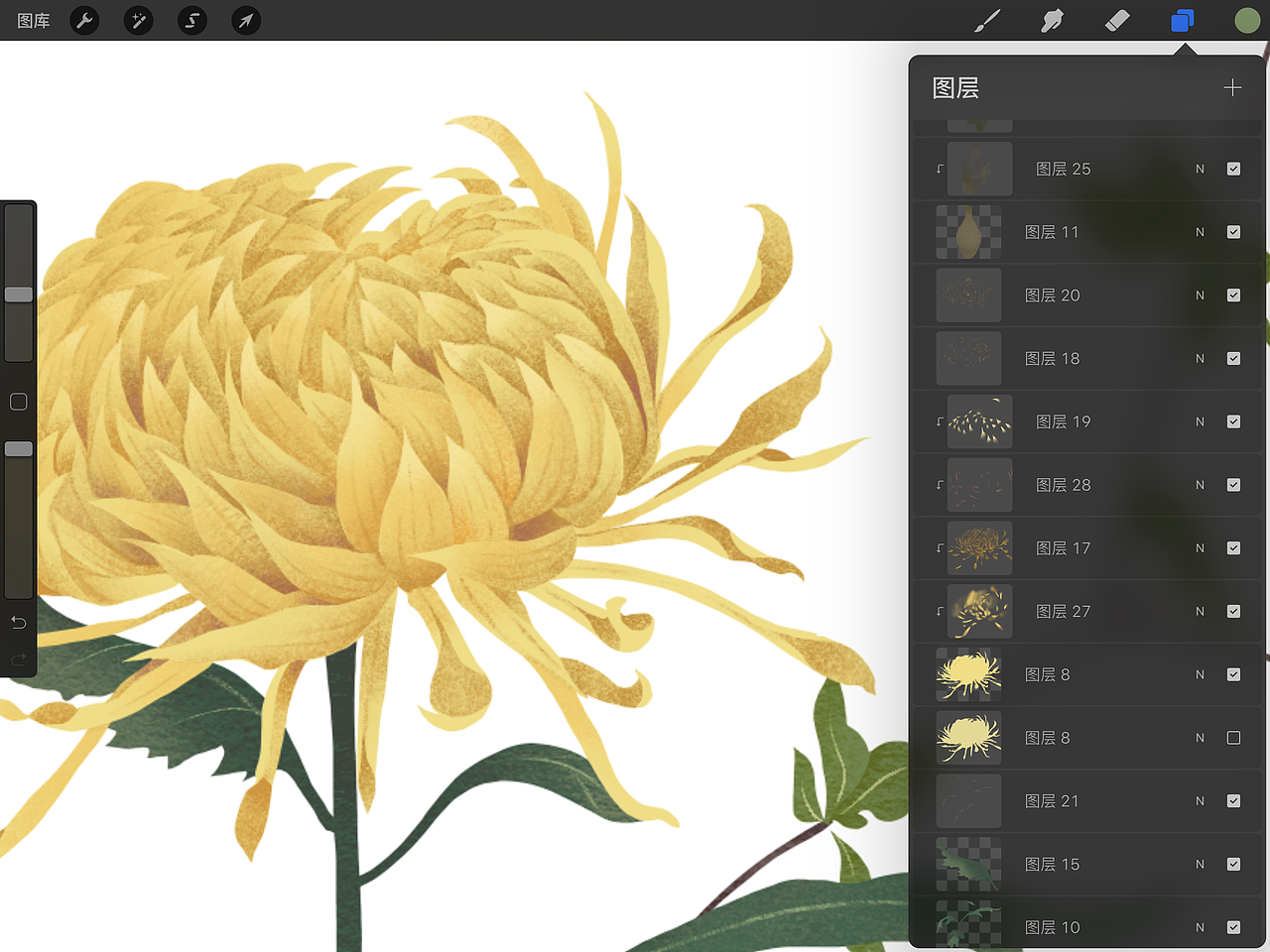 近期几张procreate插画练习
