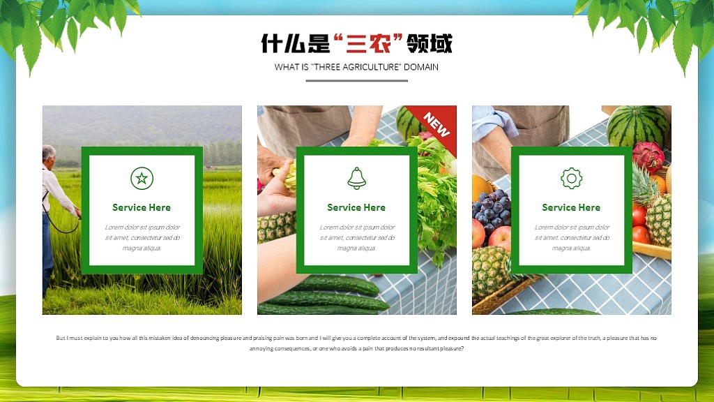 农业行业工作总结汇报PPT模板（图ZMjAyNDk3NTgw） - PPT/Keynote - 站酷设计师夏影PPT原创素材 - 站酷ZCOOL