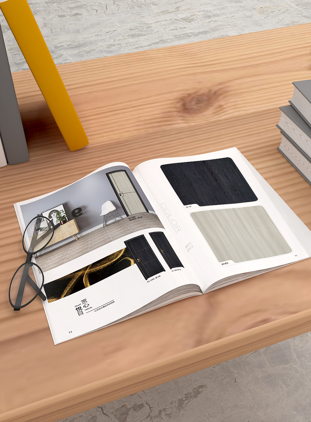 画册设计丨门业类产品画册（图ZMjM0NjUxOTAw） - 书籍/画册 - 站酷设计师一支铅笔呀原创素材 - 站酷ZCOOL
