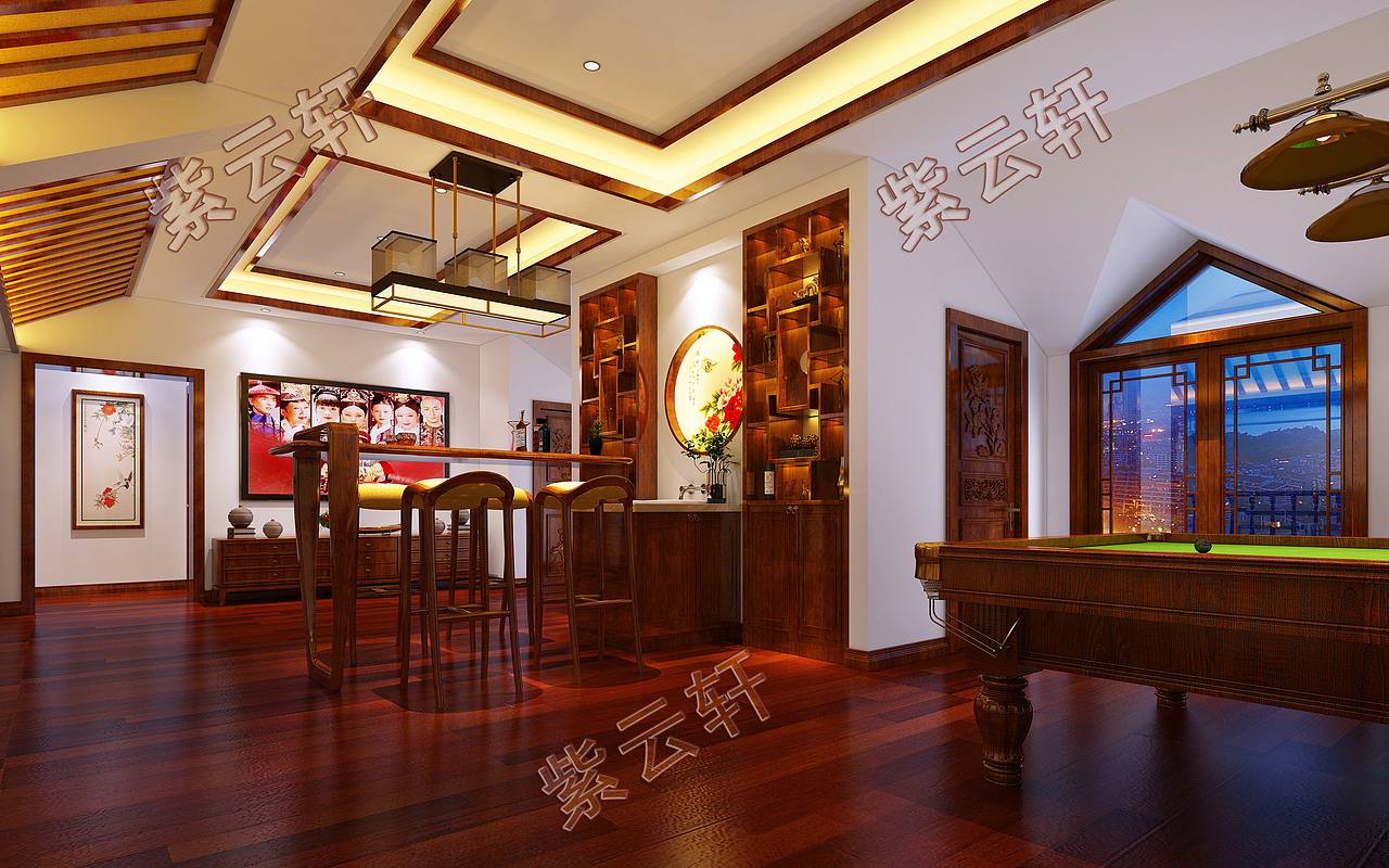 相约古典绚丽中式装修风格别墅（图ZMjc3NzIwNDY4） - 家装设计 - 站酷设计师紫云轩中式原创素材 - 站酷ZCOOL