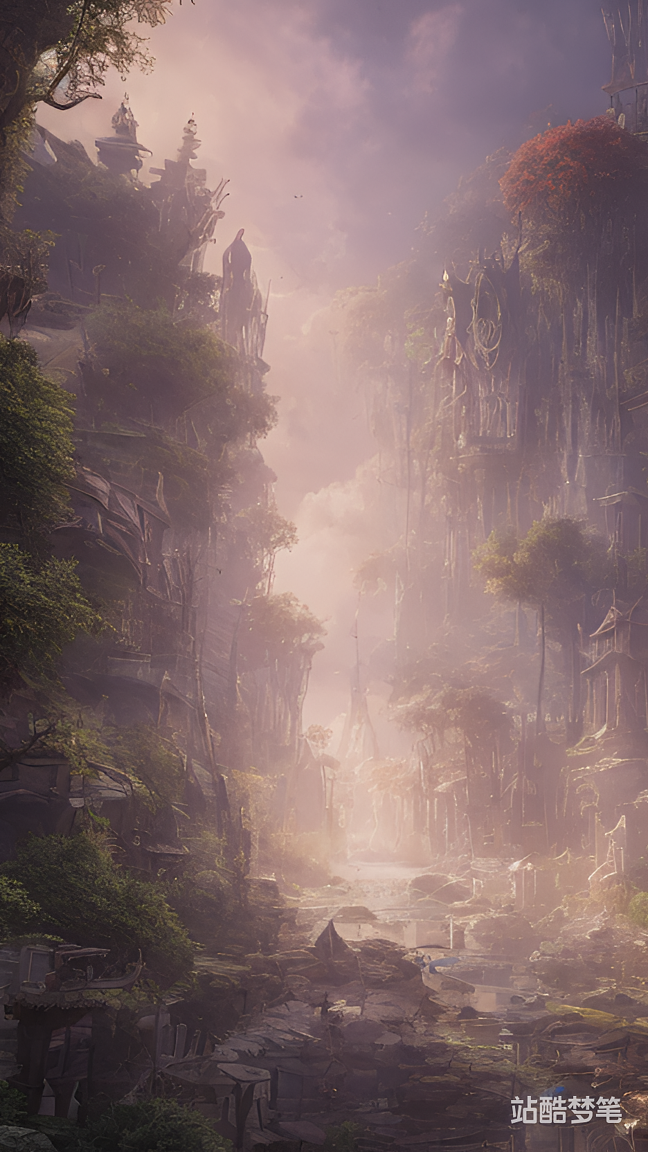 #站酷梦笔#丁达尔效应,服务器