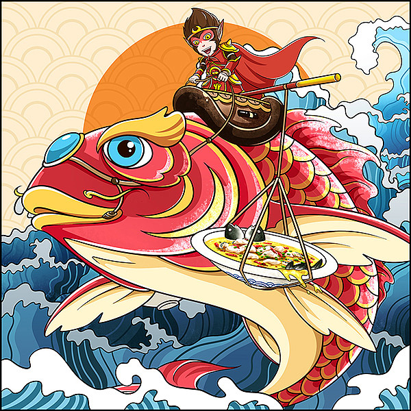 部分餐饮插画（图ZMTExMTc4MDI0） - 商业插画 - 站酷设计师SOOU小牛原创素材 - 站酷ZCOOL