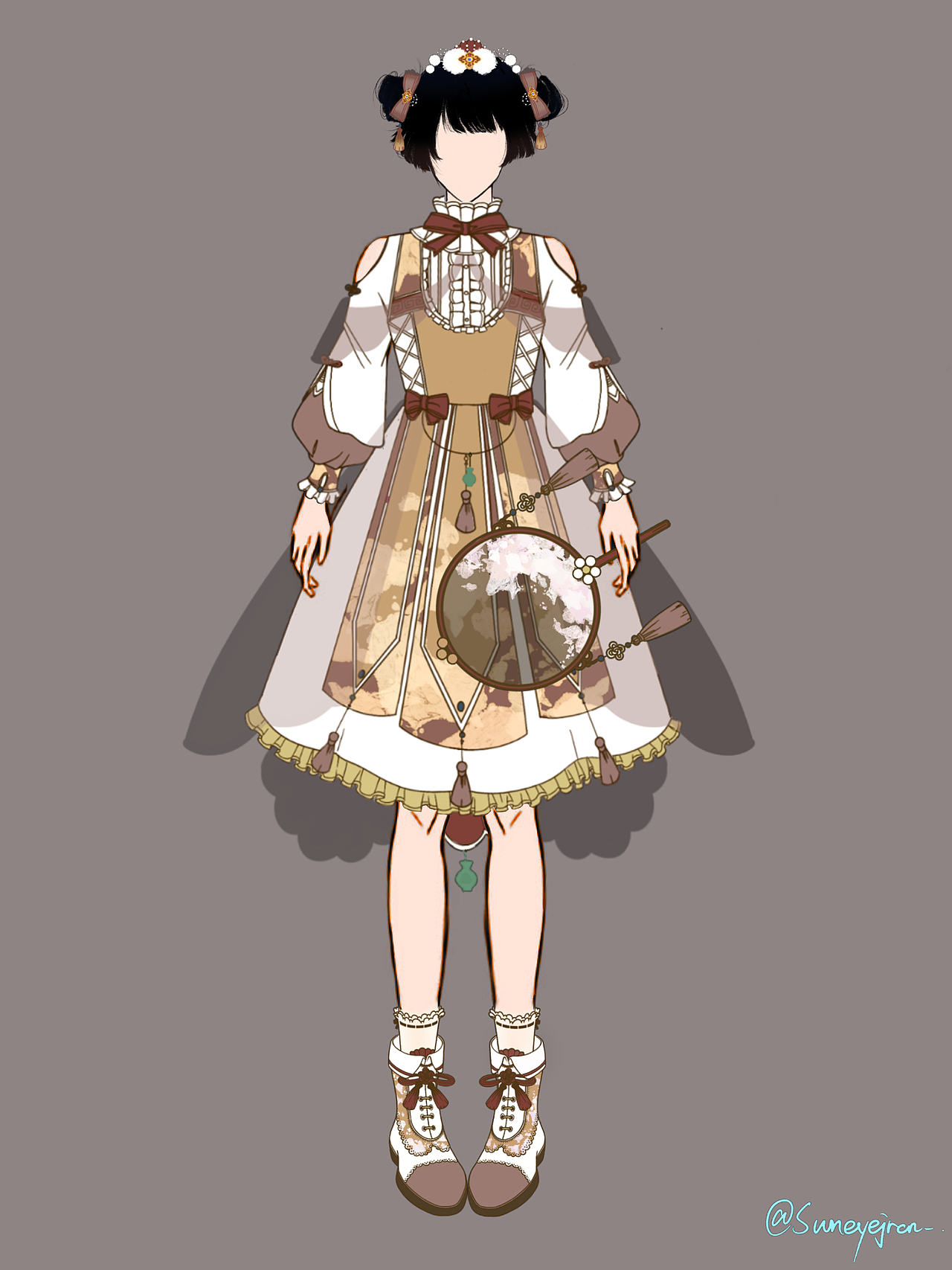 广彩文创：国风lolita设计