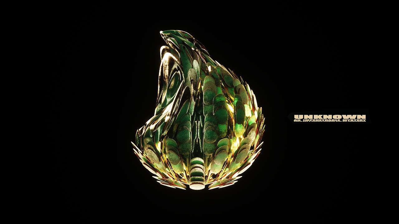 《仿生物》：Unknown（图ZMTU1ODQyNTg0） - 场景 - 站酷设计师杰高C4D原创素材 - 站酷ZCOOL