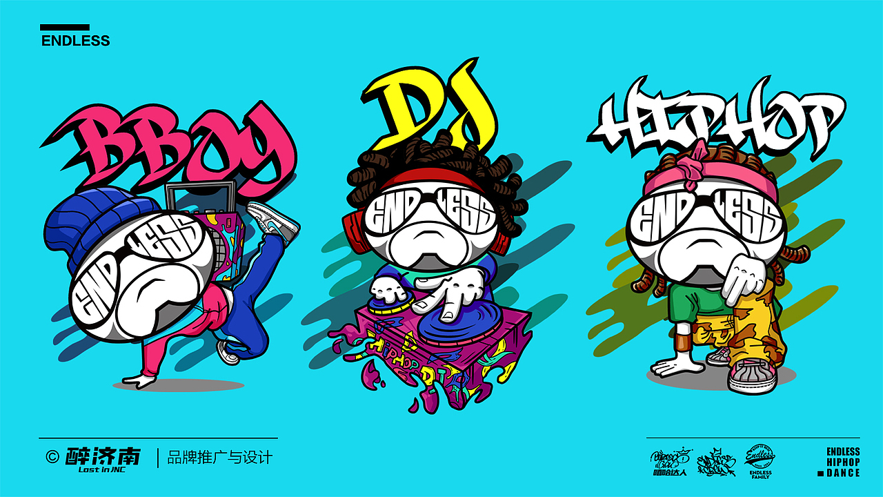 ENDLESS 新年伊始 卡通人物