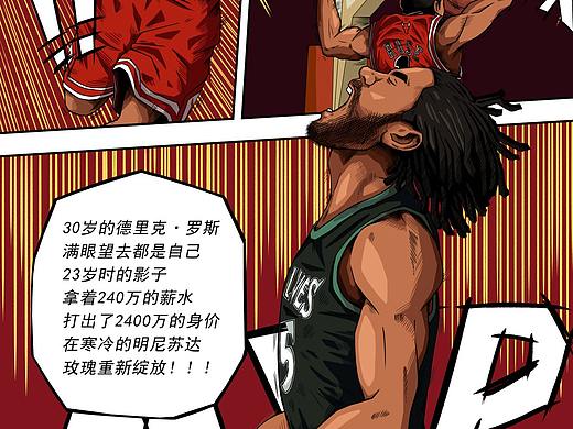 德里克·罗斯 插画/漫画练习