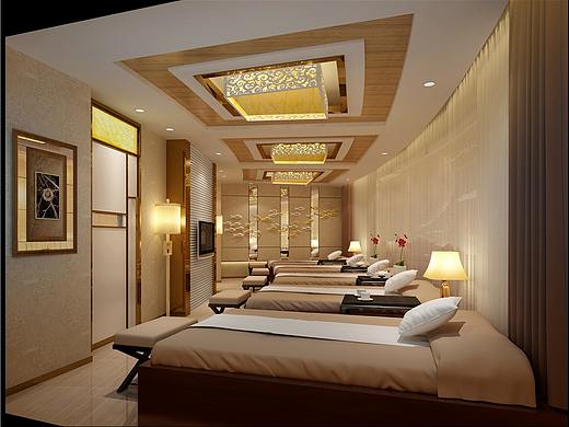 成都足浴spa装修设计-雅居风尚装饰推荐