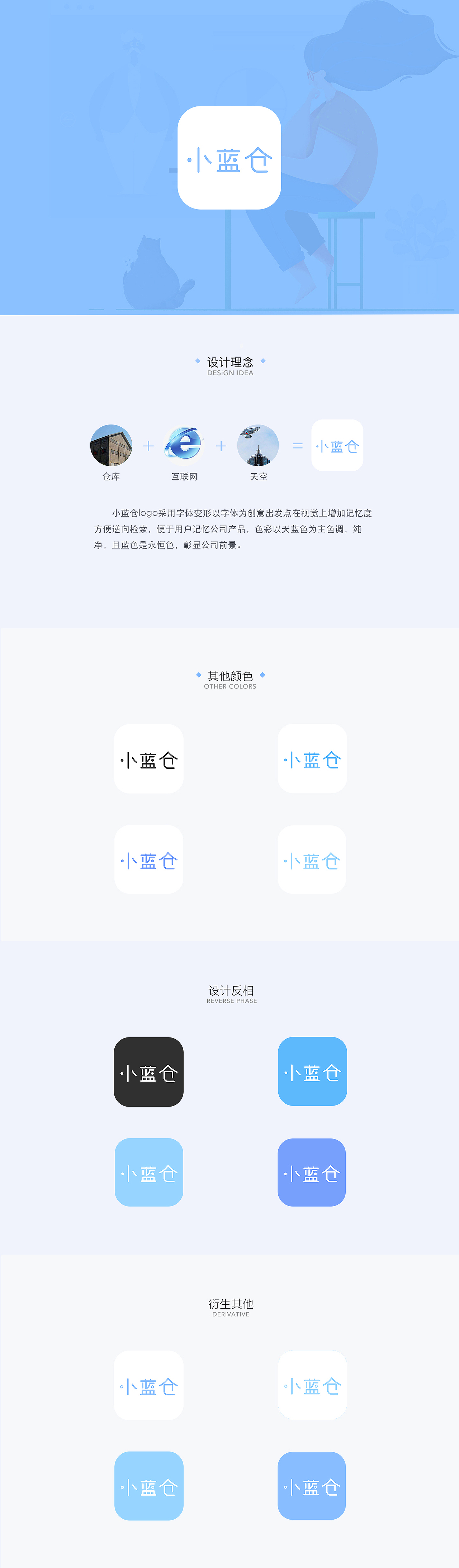 原创_LOGO_小蓝仓（图ZMjMzMDI5MTE2） - 字体/字形 - 站酷设计师疯说in杭州原创素材 - 站酷ZCOOL