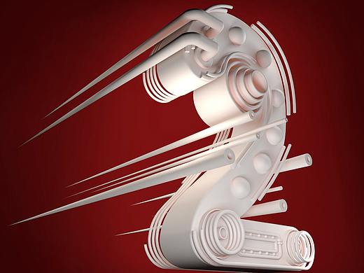 C4D练习-临摹肖坤前作品（个人主页-ZMjk0NTkxMjQ=） - 其他三维 - 站酷设计师唯咩YUI原创素材 - 站酷ZCOOL