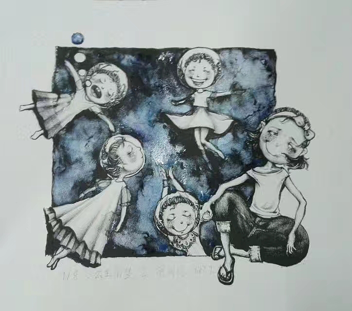 版画，水彩（图ZMTYyMTc3MDcy） - 创作习作 - 站酷设计师Z93986196原创素材 - 站酷ZCOOL