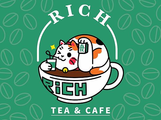 RICH發達咖啡——品牌VI