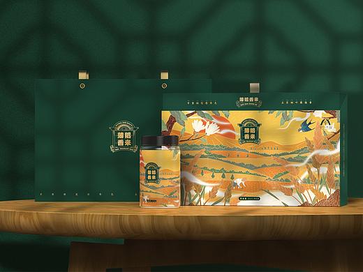 《薄稻香米》包装设计