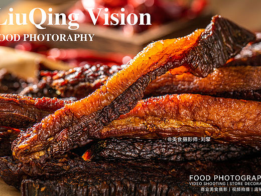 美食摄影–现烤牛肉干拍摄