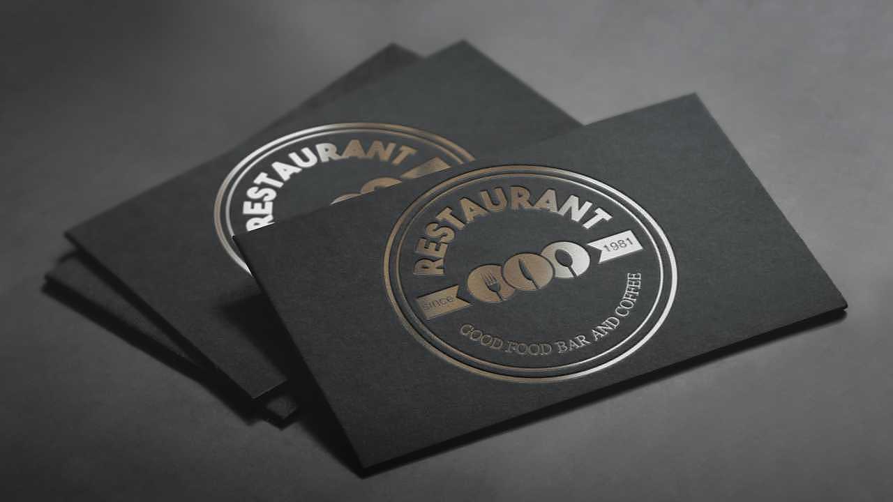 “RESTAURANT”美食餐厅LOGO设计