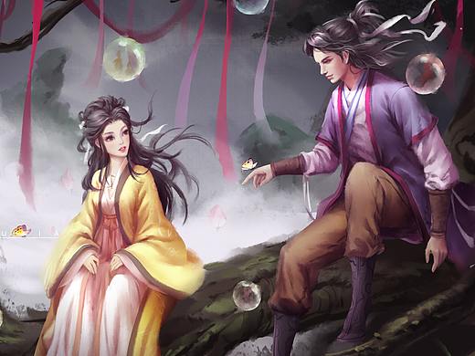 相遇（个人主页-ZNDI0MTYxNjQ=） - 创作习作 - 站酷设计师小鱼儿灬oO原创素材 - 站酷ZCOOL