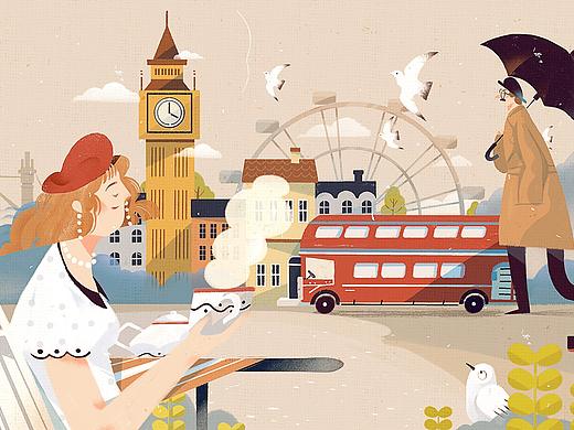 #致世界的明信片#伦敦