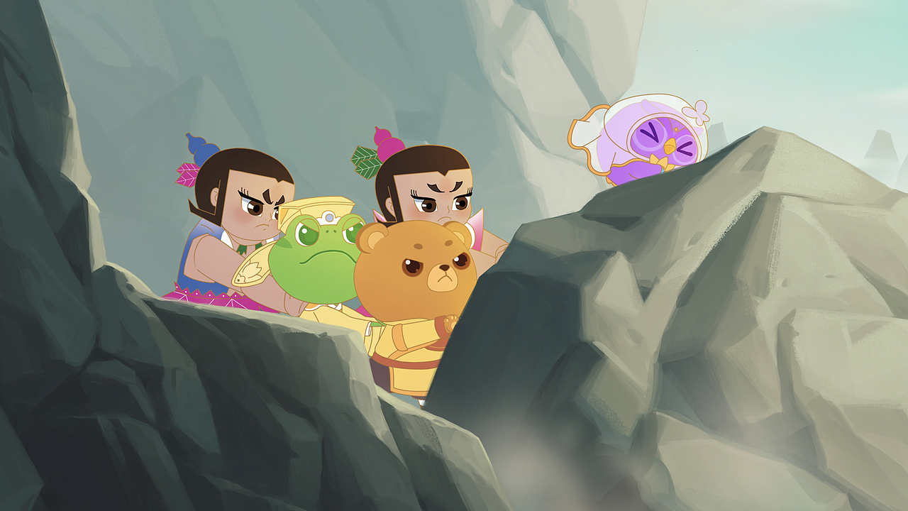 开心自由神技——开心消消乐×上美影梦幻联动（图ZMjYzMjg3NDEy） - 动画片 - 站酷设计师INFINI映纷创意原创素材 - 站酷ZCOOL