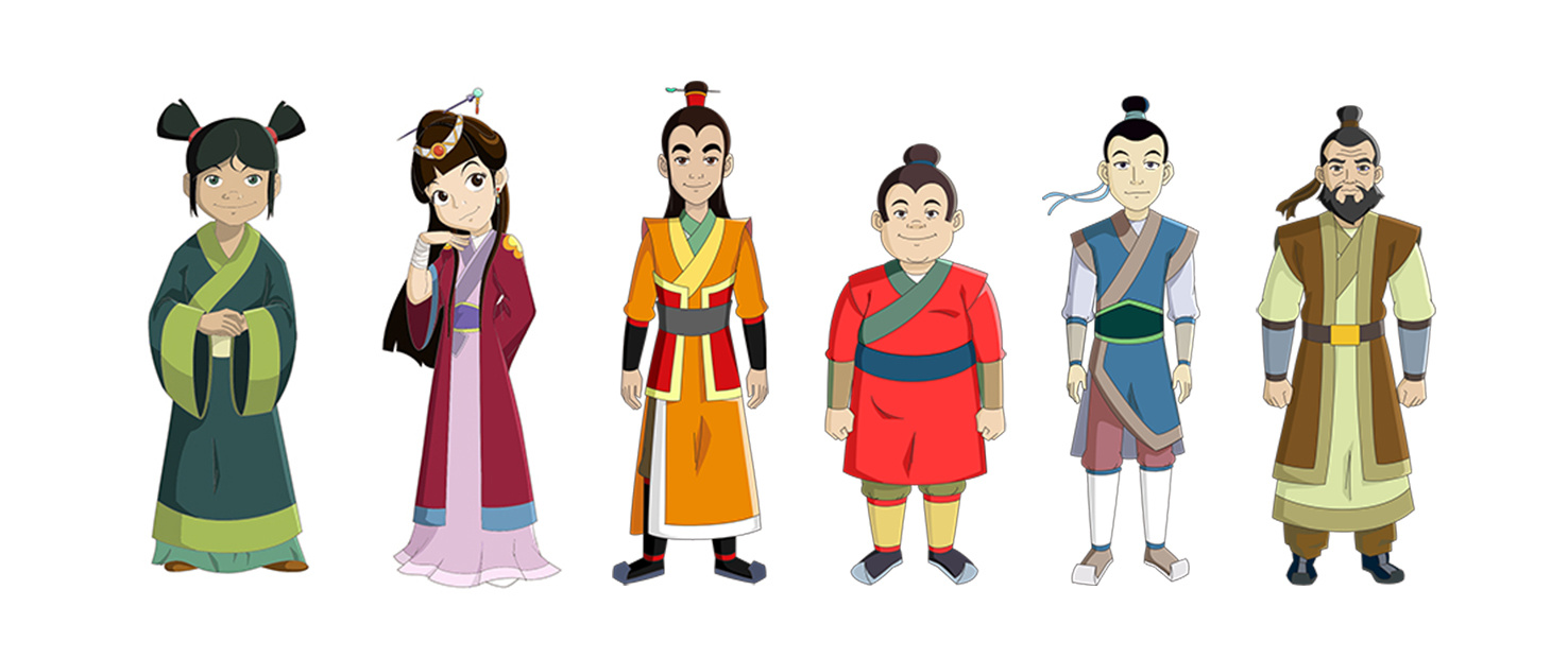 动画角色设计|动漫|其他动漫|vivien_hu - 原创作品 - 站酷 (zcool)