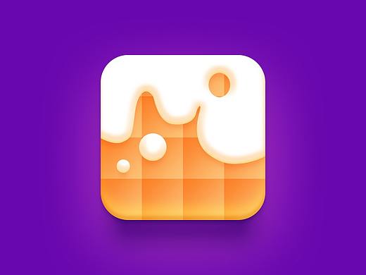 拟物化小饼干图标