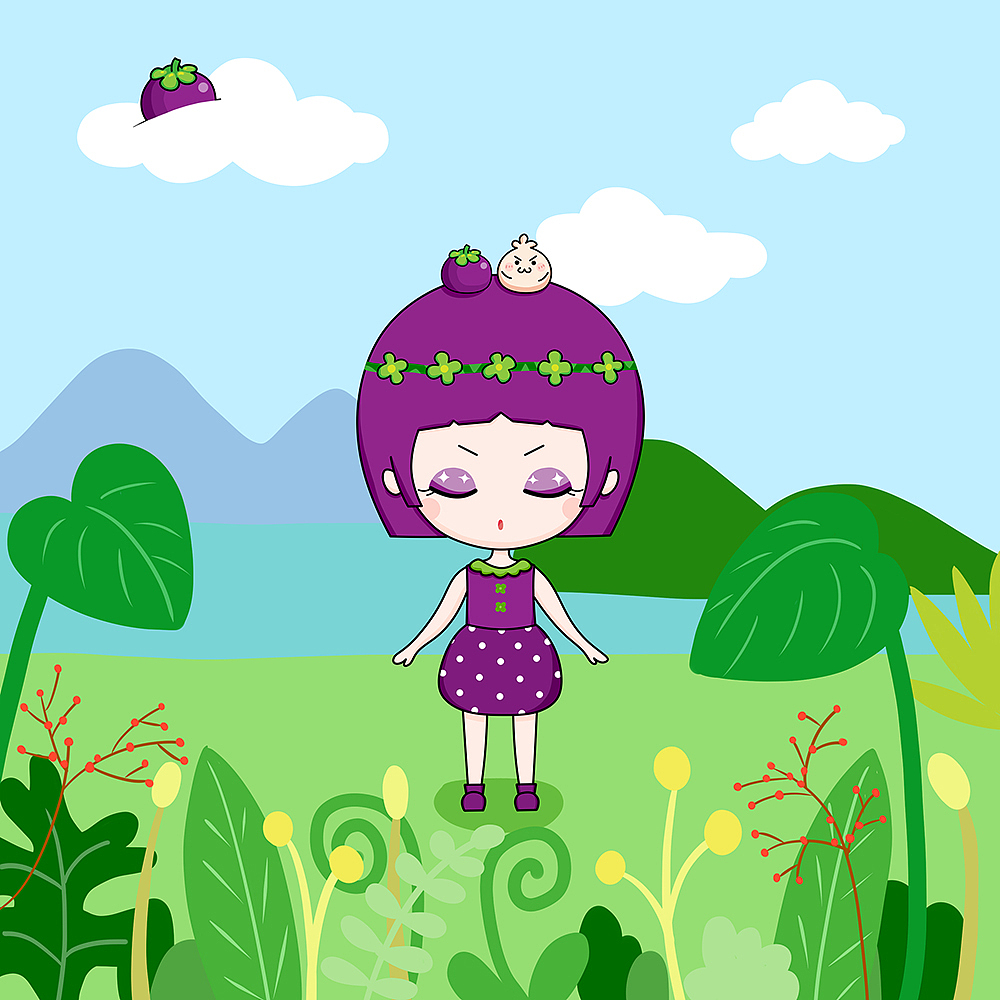 唐包子-《水果包子系列》（图ZMjQzNTc5MDgw） - 儿童插画 - 站酷设计师蛇皮僵原创素材 - 站酷ZCOOL