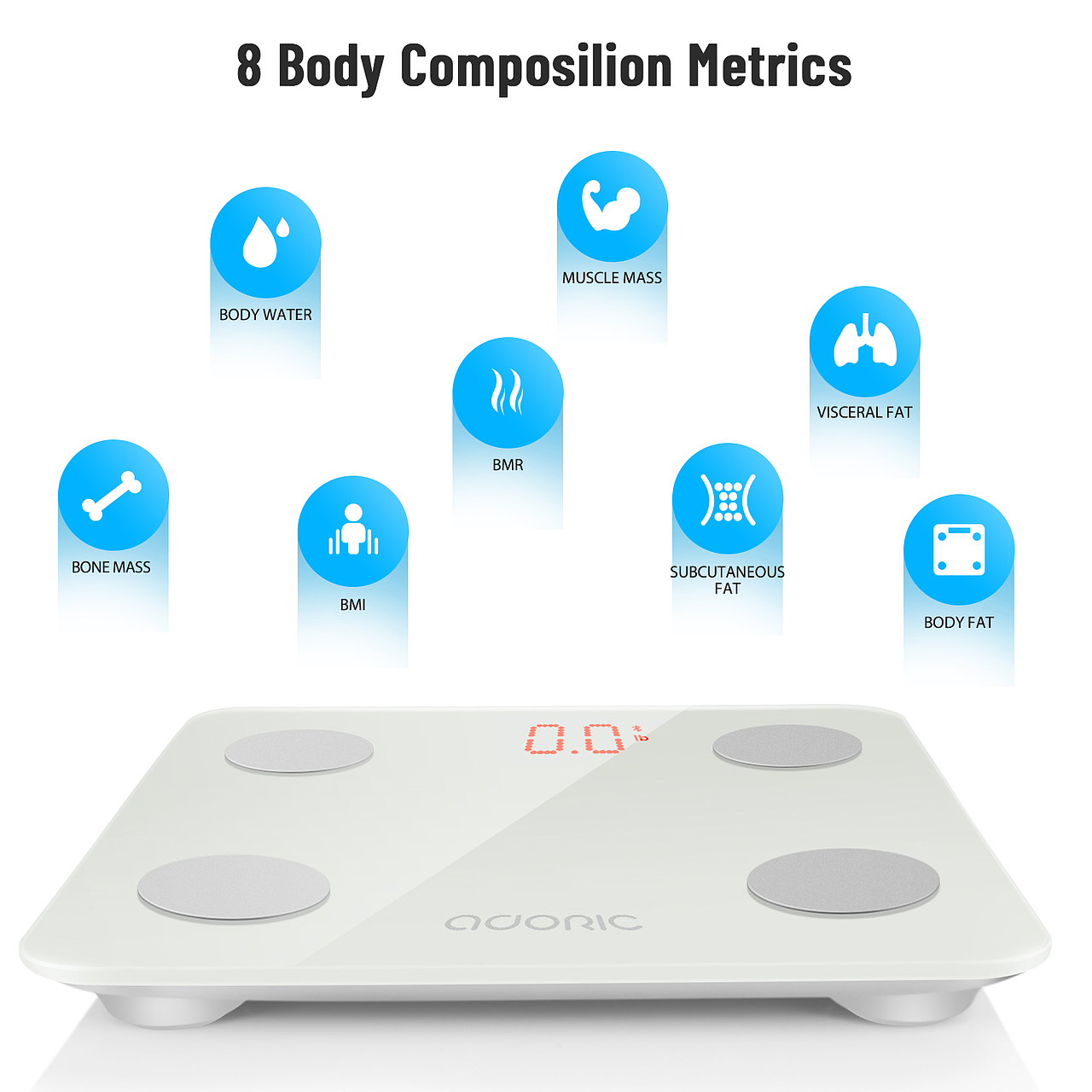 亚马逊-蓝牙脂肪秤