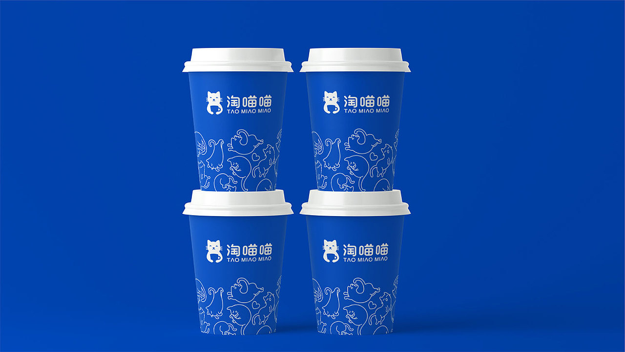 淘喵喵猫咖品牌设计 | 商业品牌设计
