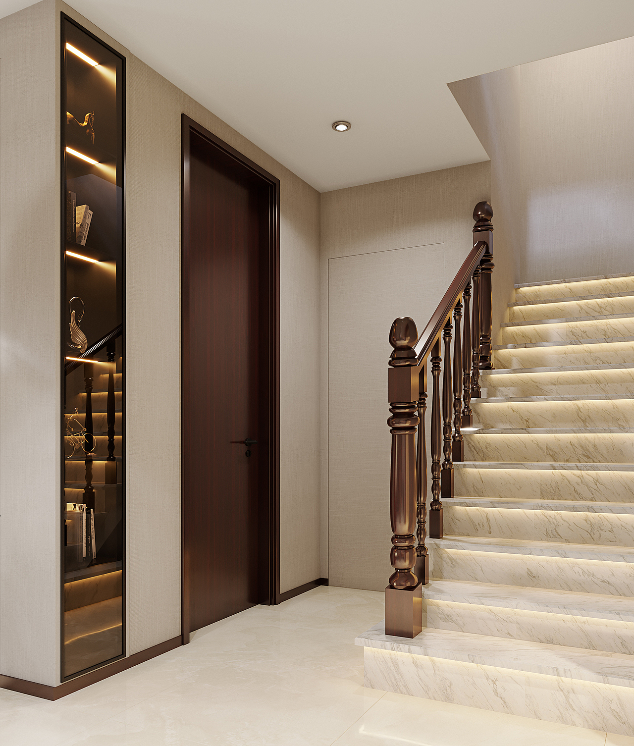 现代中式 * 别墅空间（图ZMjY2NDQ1NTg4） - 家装设计 - 站酷设计师静静表现原创素材 - 站酷ZCOOL