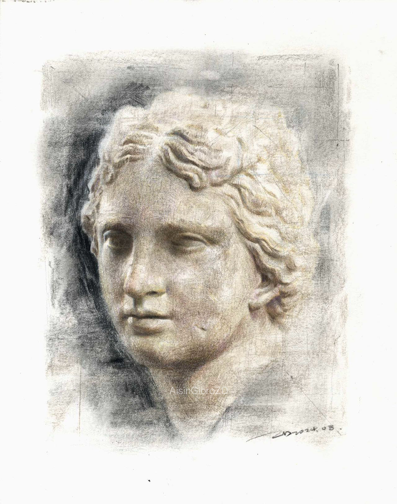 好久没碰彩铅了（图ZMzc1NDQxNjQ4） - 绘画 - 站酷设计师AisinGioroZD周丹原创素材 - 站酷ZCOOL