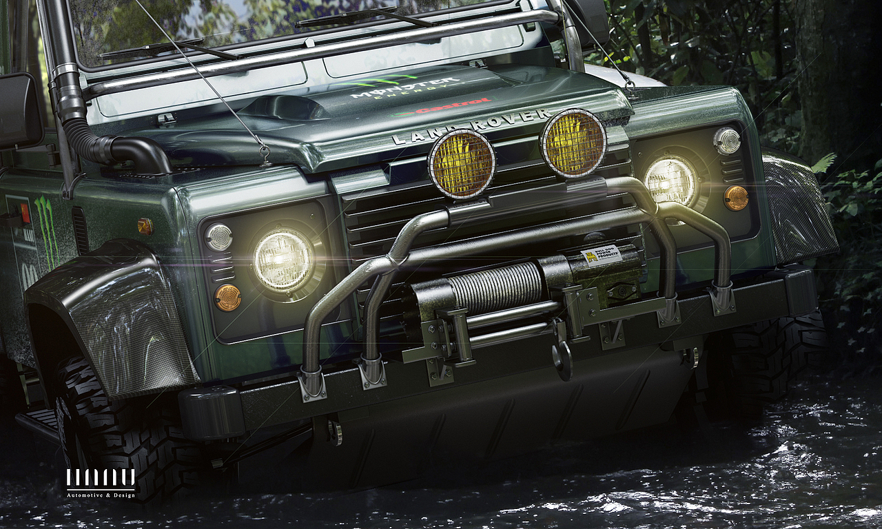 路虎/Defender 6X6_CGI