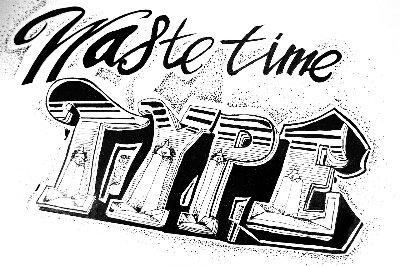 英伦风手绘插画