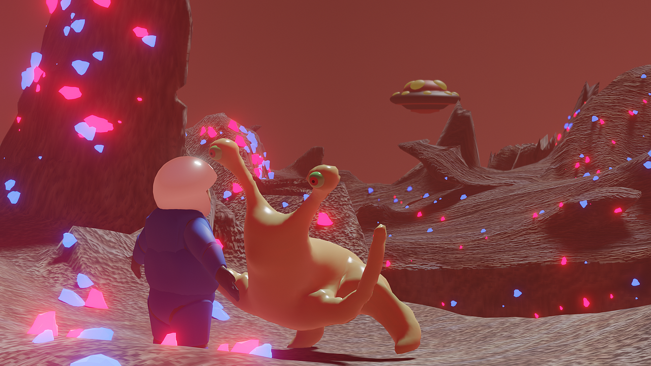 三维场景效果图