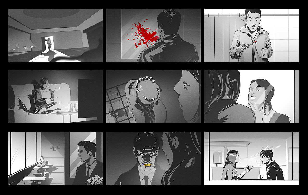 关于一些分镜（图ZNTMwNzgzODQ=） - 设定/分镜 - 站酷设计师安贤杰啊原创素材 - 站酷ZCOOL