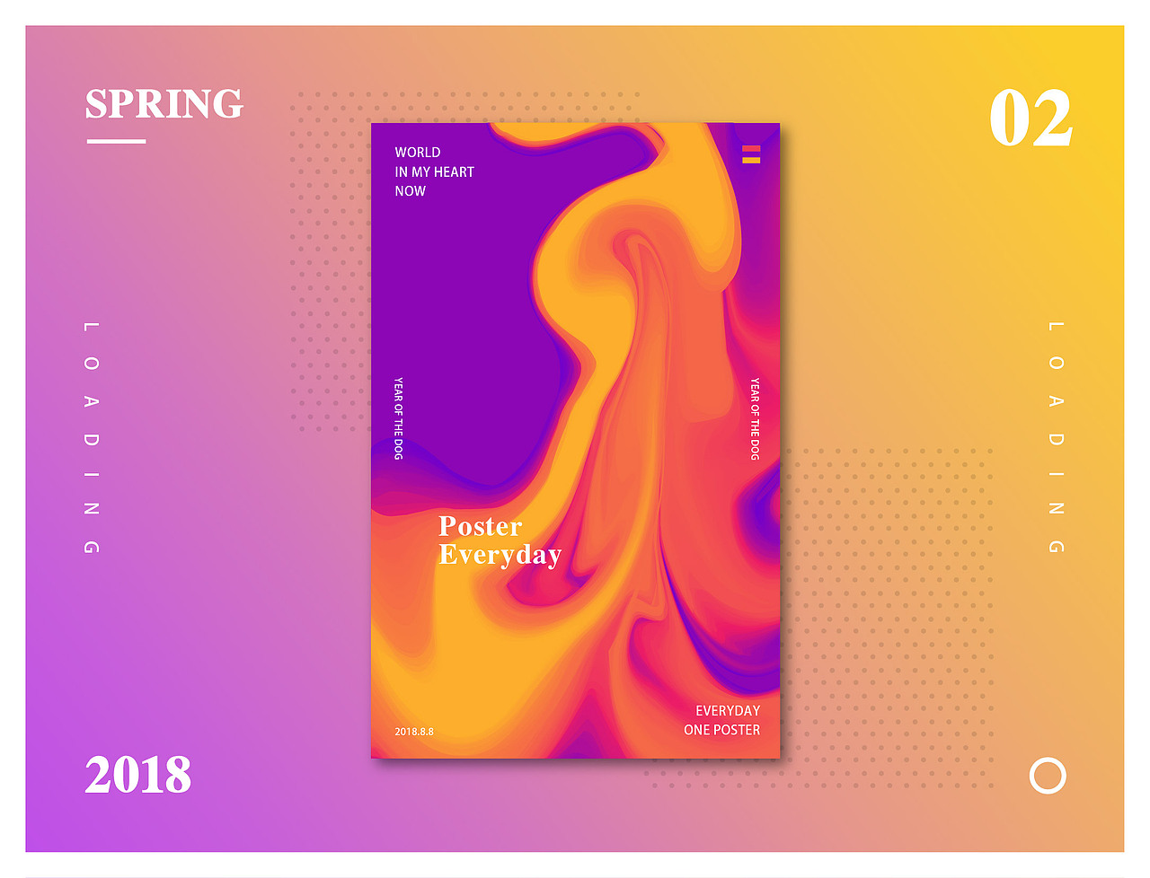 EVERYDAY ONE POSTER PRACTICE（图ZMTE5MzkyNDI0） - 海报 - 站酷设计师慢条斯理小猫咪原创素材 - 站酷ZCOOL