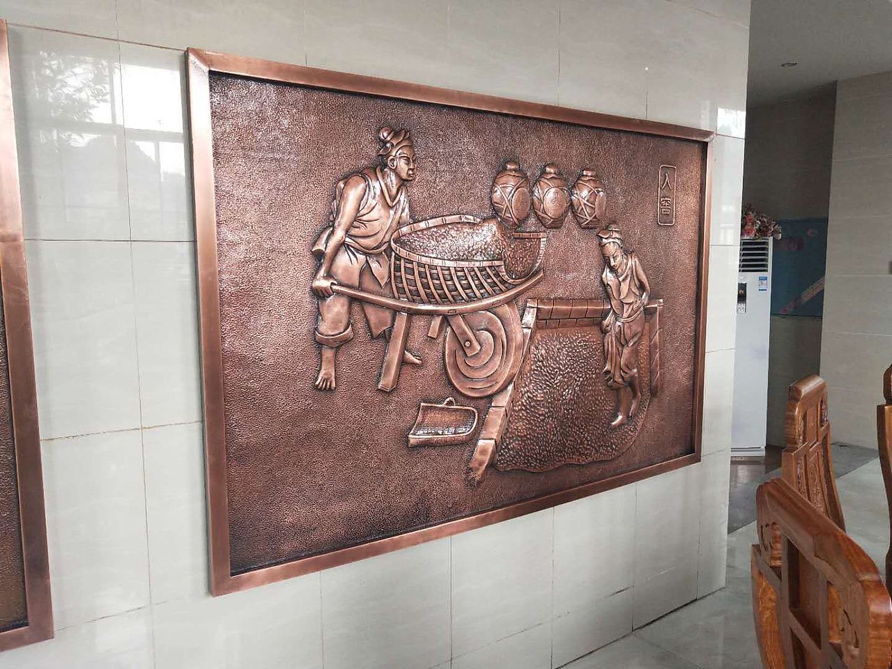 浮雕设计制作泸州老窖国窖1573酿造工艺